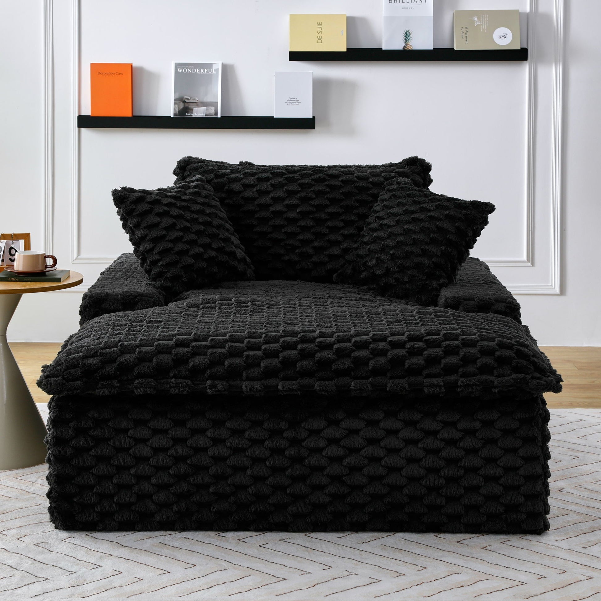 Harbor - Luxury Sofa Turtle Fleece Fabric Home Essentials