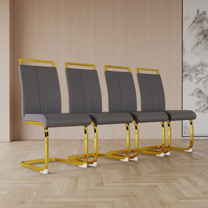 Side Dining Room Chair, Padded Seat High Back Home Essentials