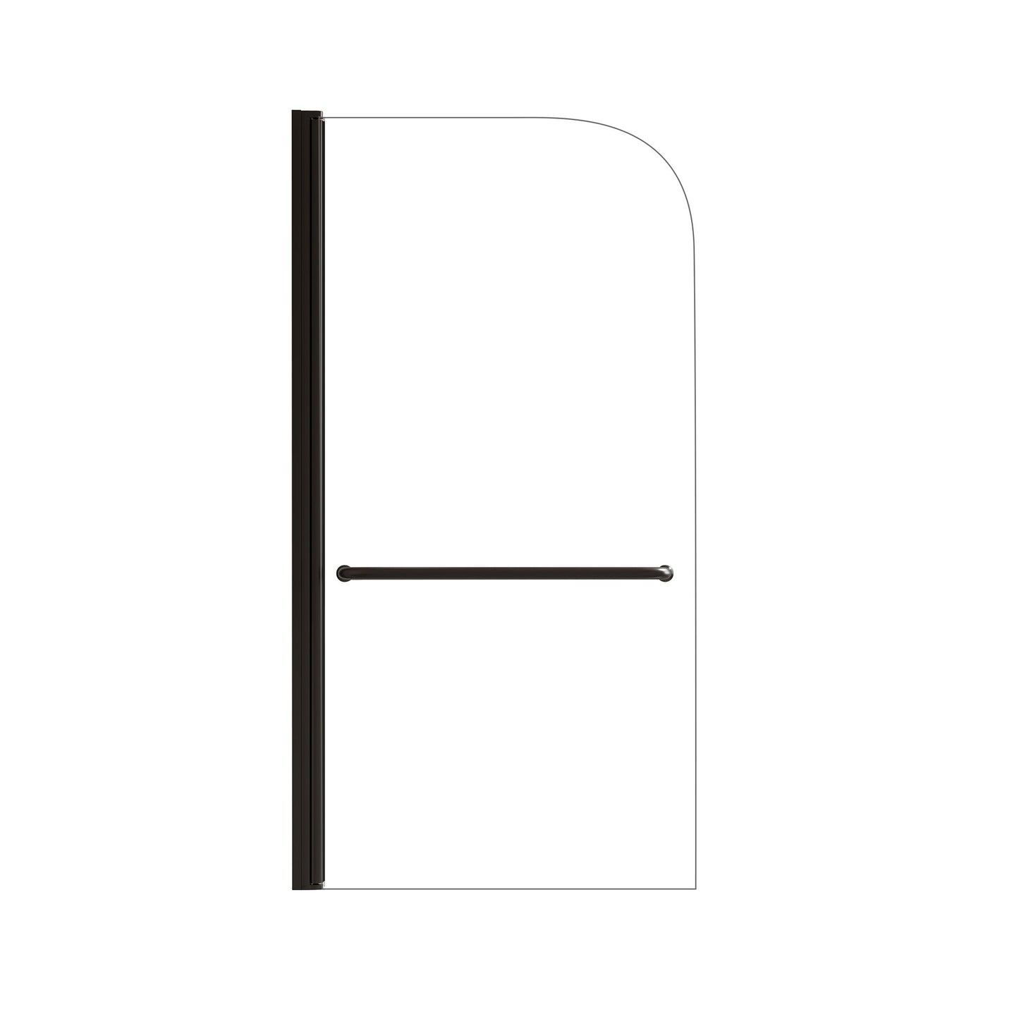 Bathtub Shower Door With 6mm Tempered Glass Daily Nest