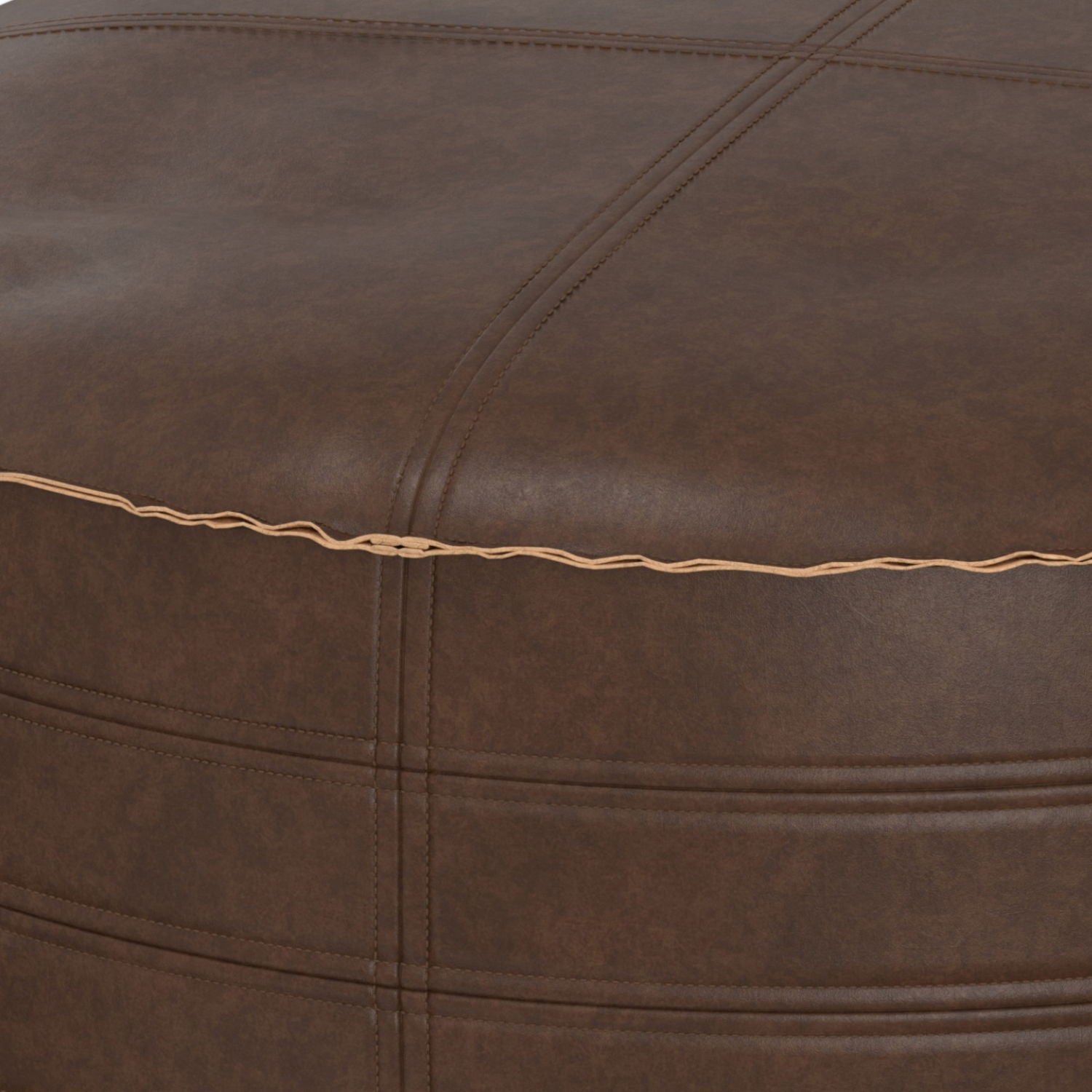 Brody - Round Pouf Simpli-Home