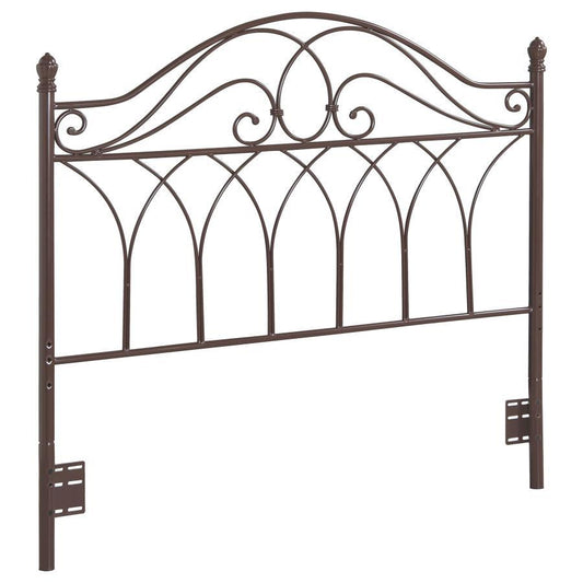 Zola - Metal Queen / Full Open Frame Headboard - Brown CoasterEssence