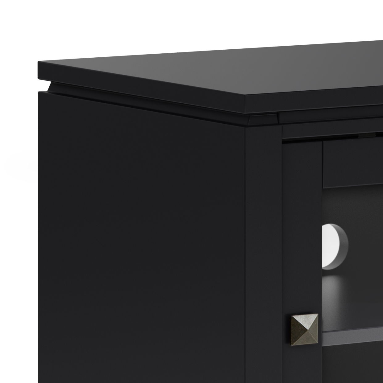 Cosmopolitan - Handcrafted TV Media Stand Simpli-Home