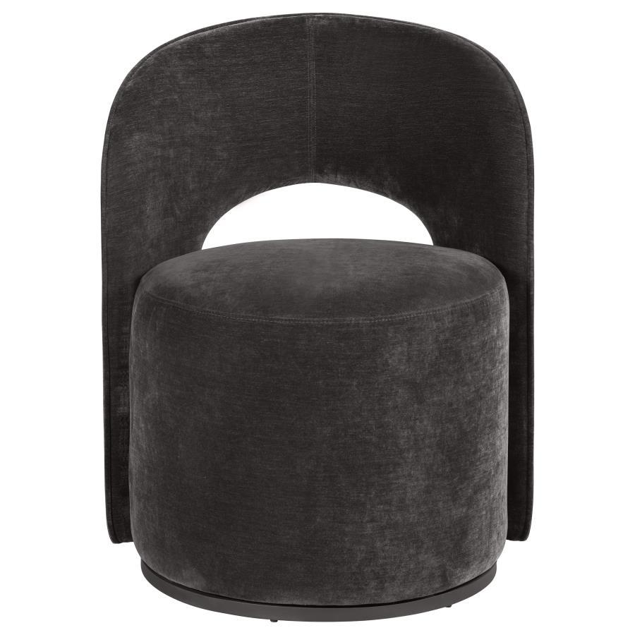 Harjo - Velvet Upholstered Swivel Accent Chair Coaster Fine Furniture