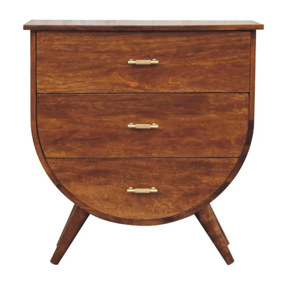 Agra - Bedside Table - Chestnut Artisan Furniture