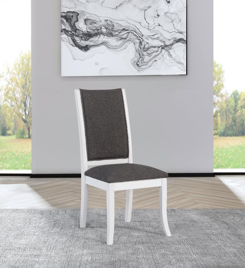 Judd - Upholstered Dining Side Chair (Set of 2) - Pearl White Coaster Fine Furniture