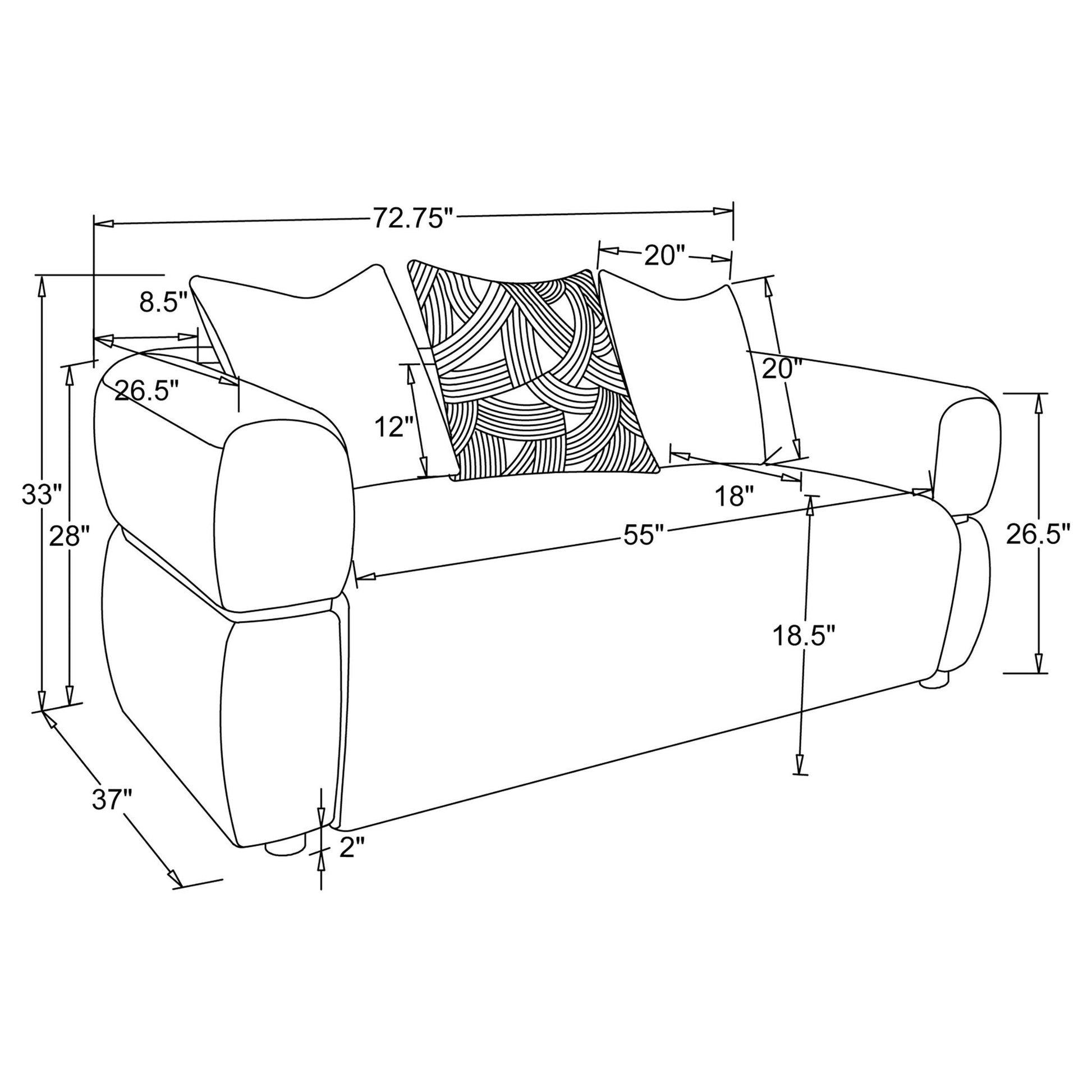 Ramsay - Sofa Set Furniture Max