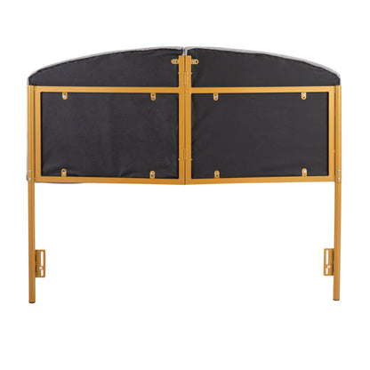 Lindsey - Headboard Contemporary Glam Lumi Source