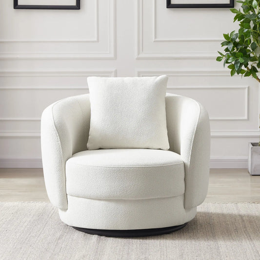 Dylan - Boucle Lounge Chair Ashcroft Furniture