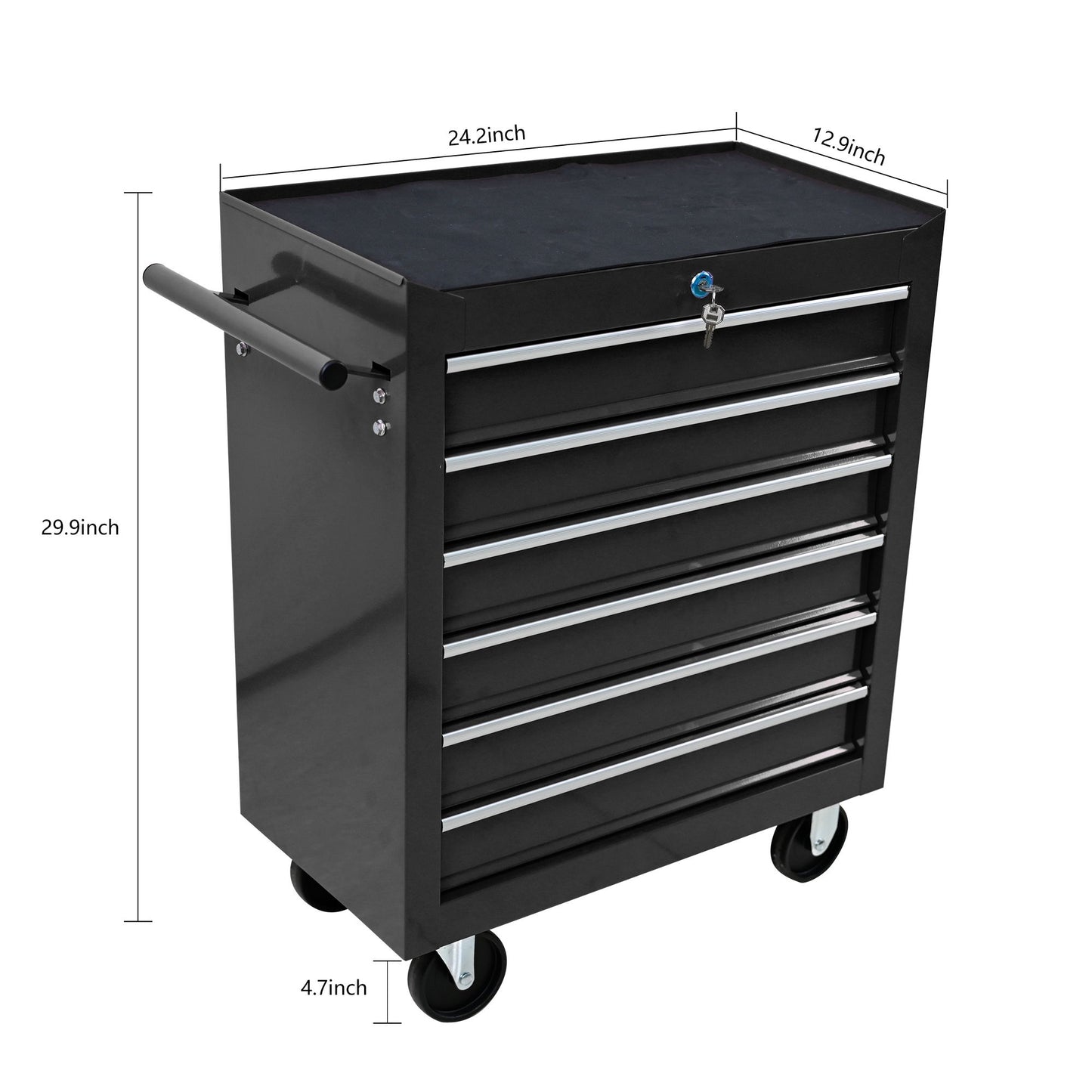 Multifunctional Tool Cart With Wheels And Drawers Daily Nest