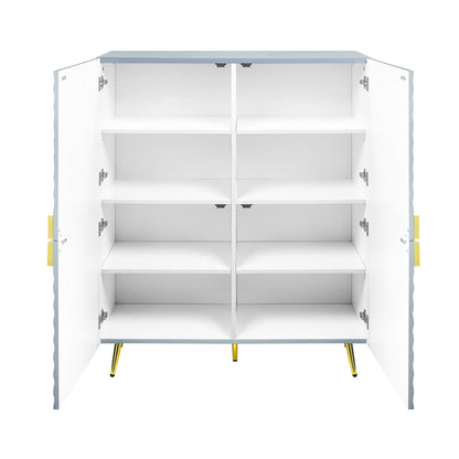 Gaines - High Gloss Accent Cabinet Acme