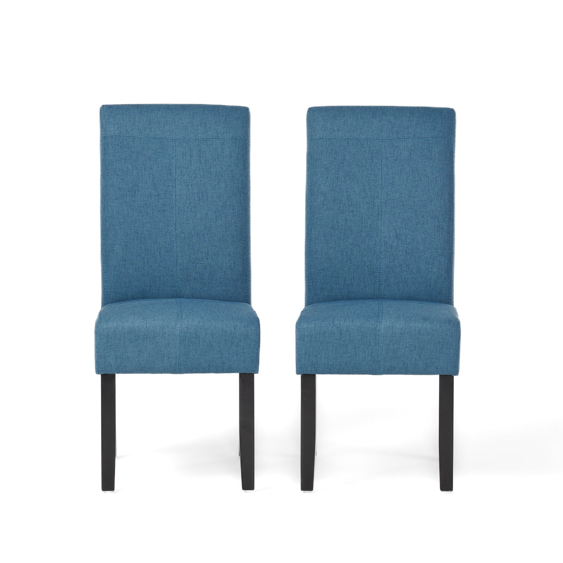 Pertica - Dining Upholstered Armless Chairs (Set of 2) Noble House
