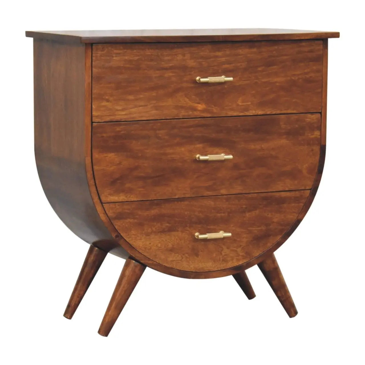 Agra - Bedside Table - Chestnut Artisan Furniture