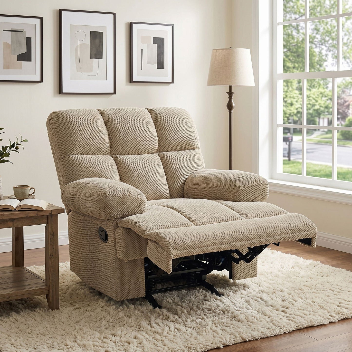 Manual Rocker Recliner Chair Home Essentials