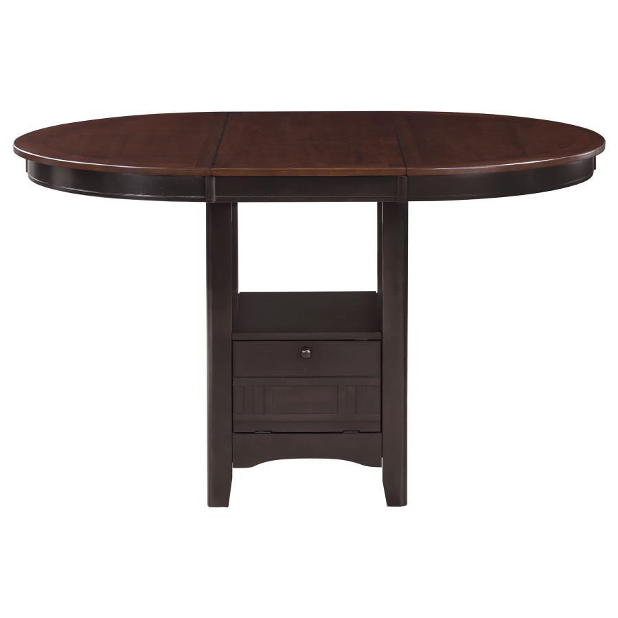 Lavon - Oval Extension Counter Dining Table - Light Chestnut CoasterEveryday