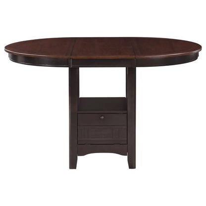Lavon - Oval Extension Counter Dining Table - Light Chestnut CoasterEveryday