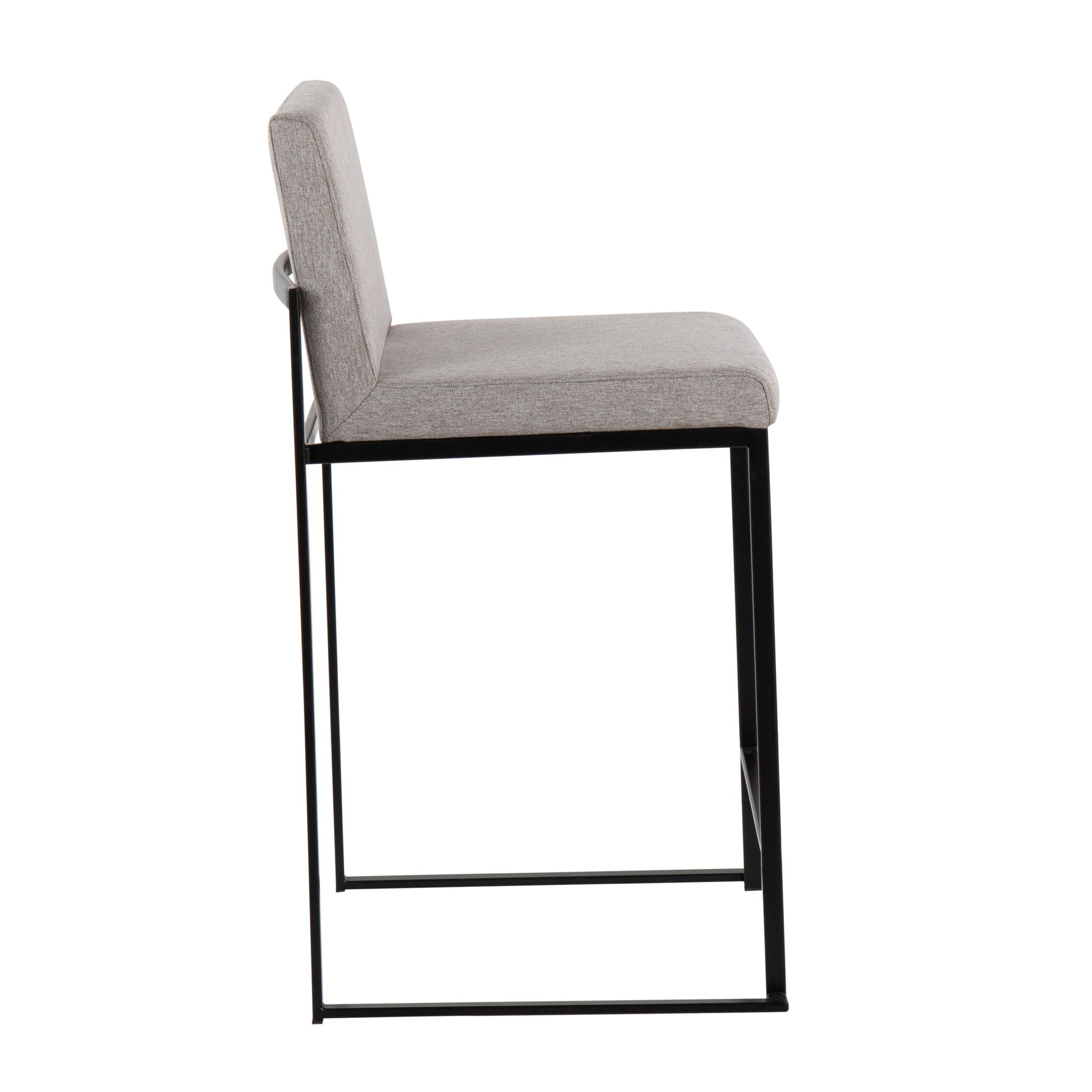 Fuji - Contemporary Modern Elegance, High Back Counter Stool Lumi Source