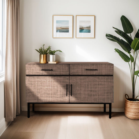 Kai - Accent Cabinet Ub/Dr - Brown/Olive Chapel Hill
