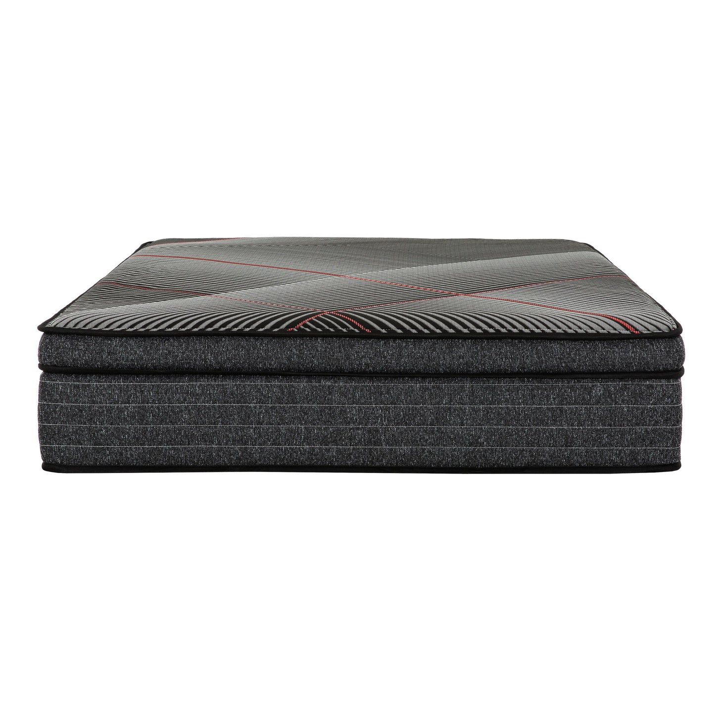 15" Euro Top Gel Memory Foam Hybrid Mattress With Pocket Coils, Cooling & Edge Support - Black - Queen Daily Nest