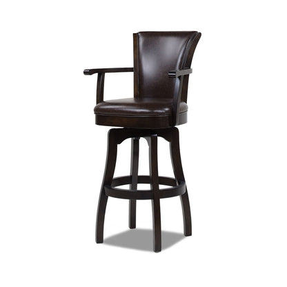 Williams - Swivel Bar Stool With Armrests Jennifer Taylor Home