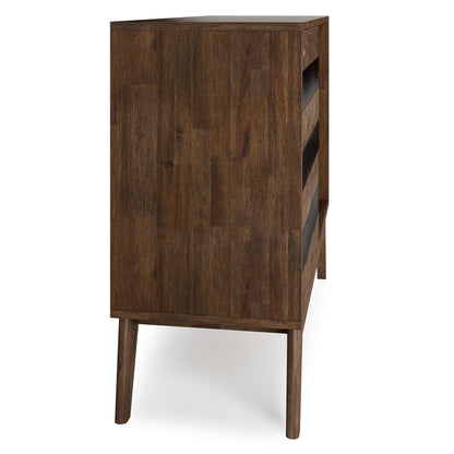 Clarkson - Medium Storage - Rustic Natural Aged Brown Simpli-Home