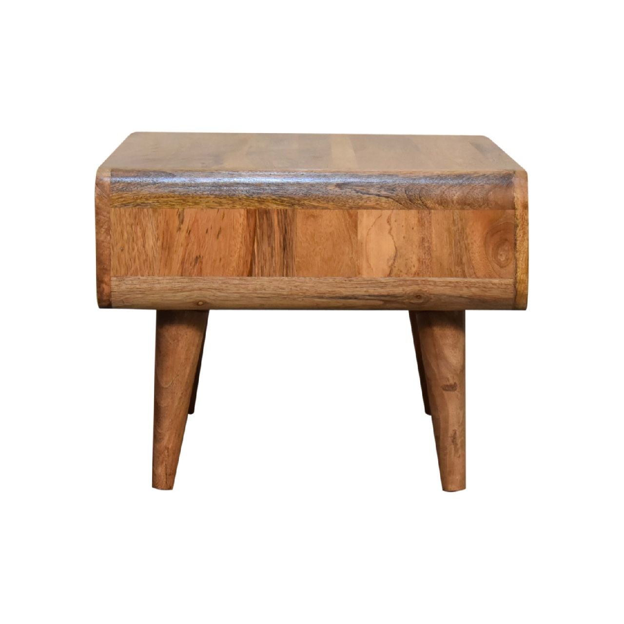 Solid Wood Open Media Unit Artisan Furniture