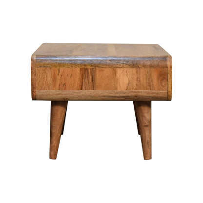 Solid Wood Open Media Unit Artisan Furniture
