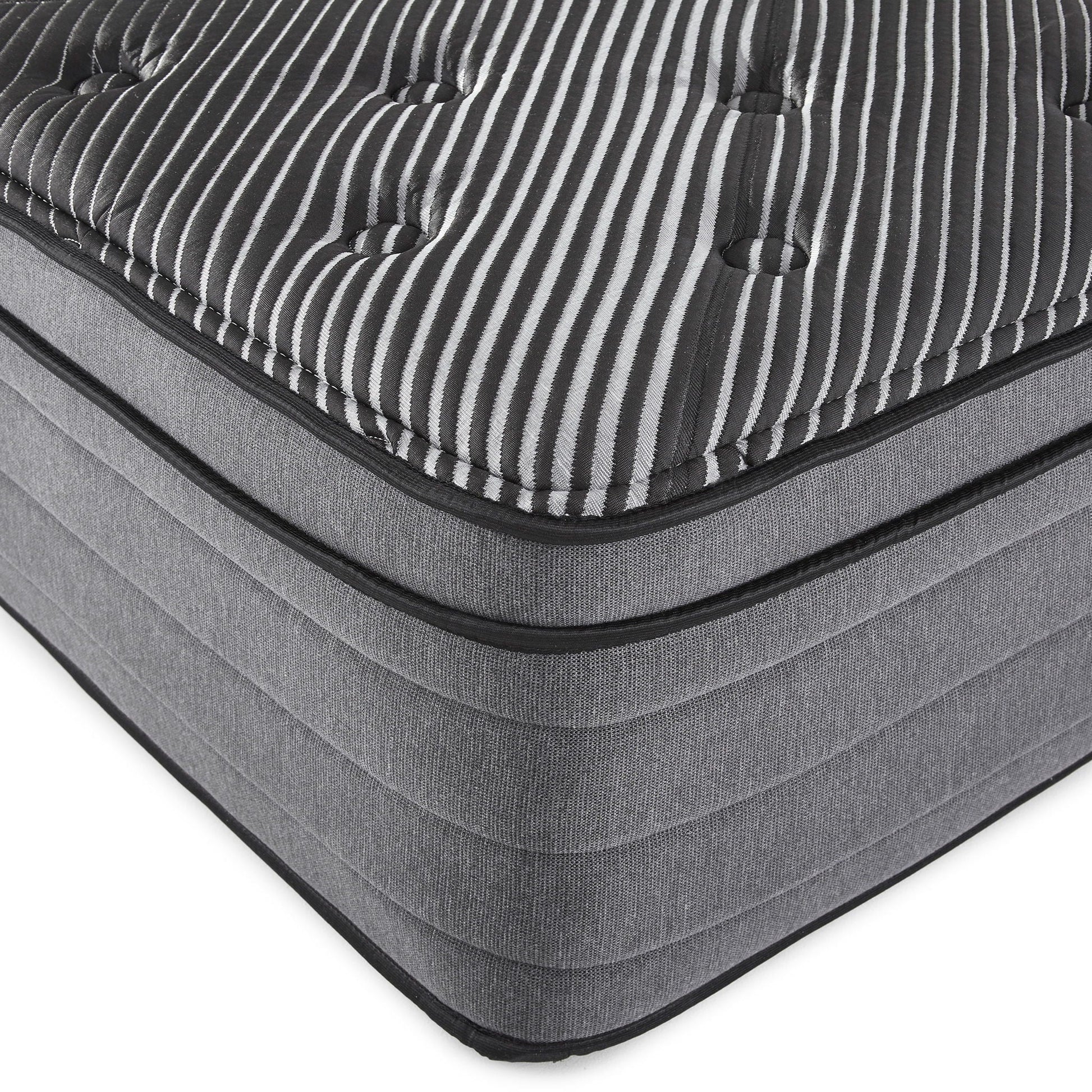Starrett Black - 15" Euro Top Hybrid Mattress With Cooling Foam And Wrapped Coils Furniture Max