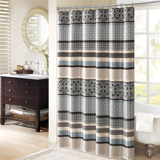 Princeton - Shower Curtain - Blue