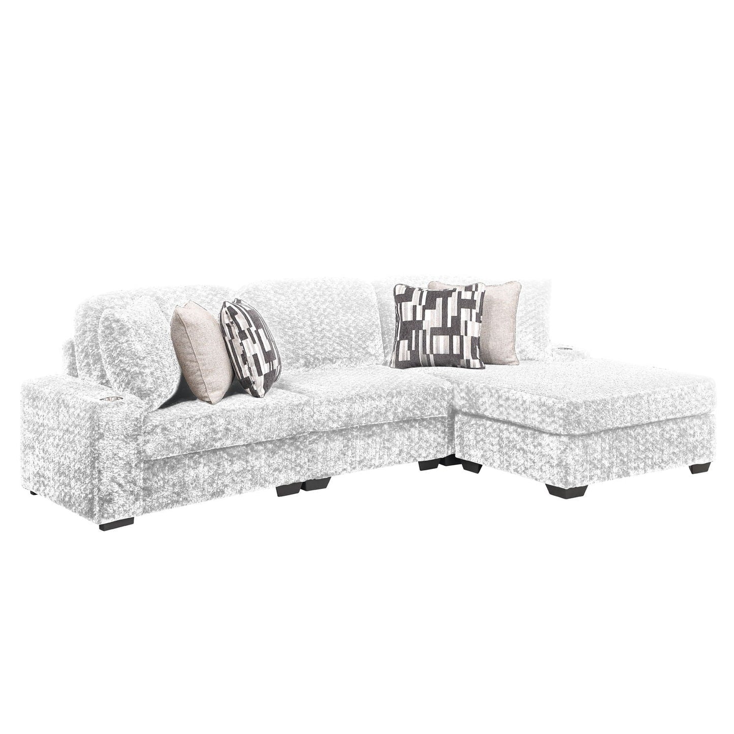 Magnum - Modern Sectional Sofa Matrix Furniture Group