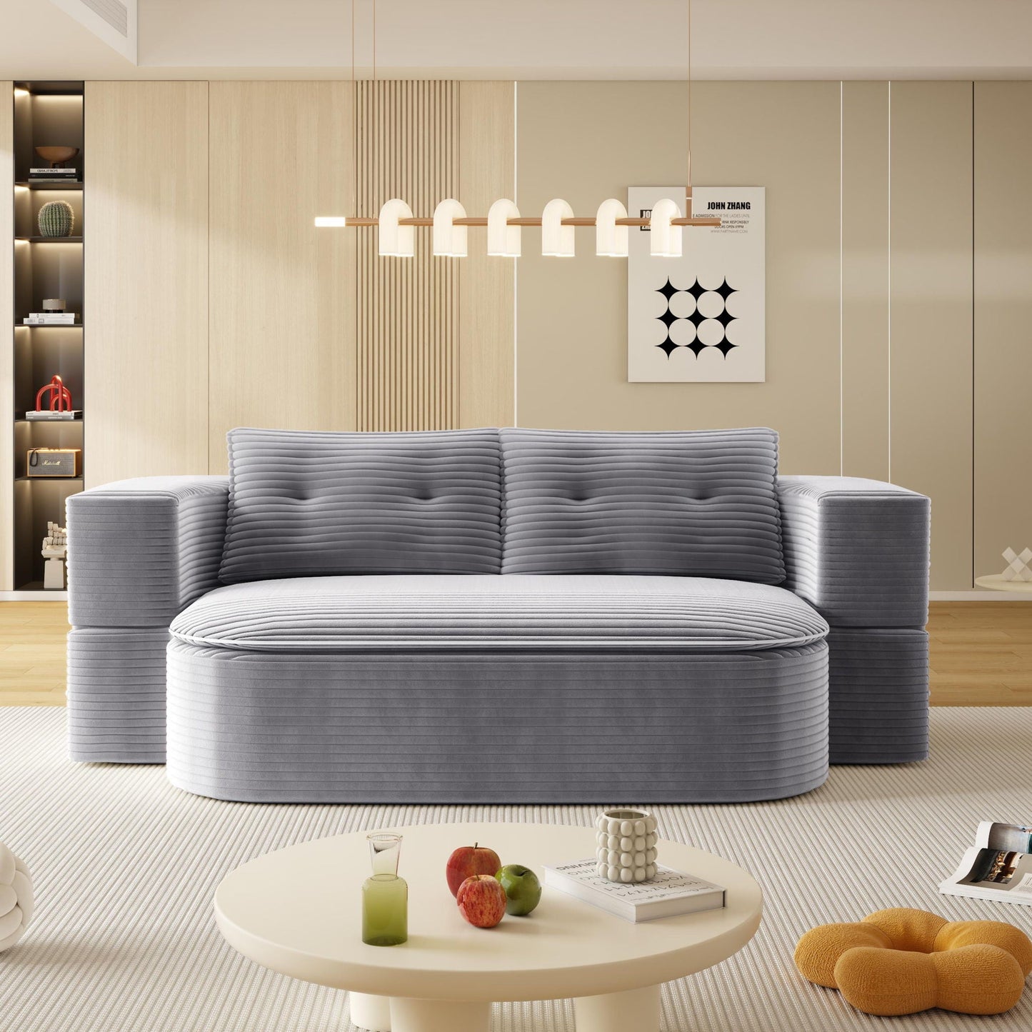 Convertible Floor Sofa Bed With Multi Functional Blanket Home Essentials