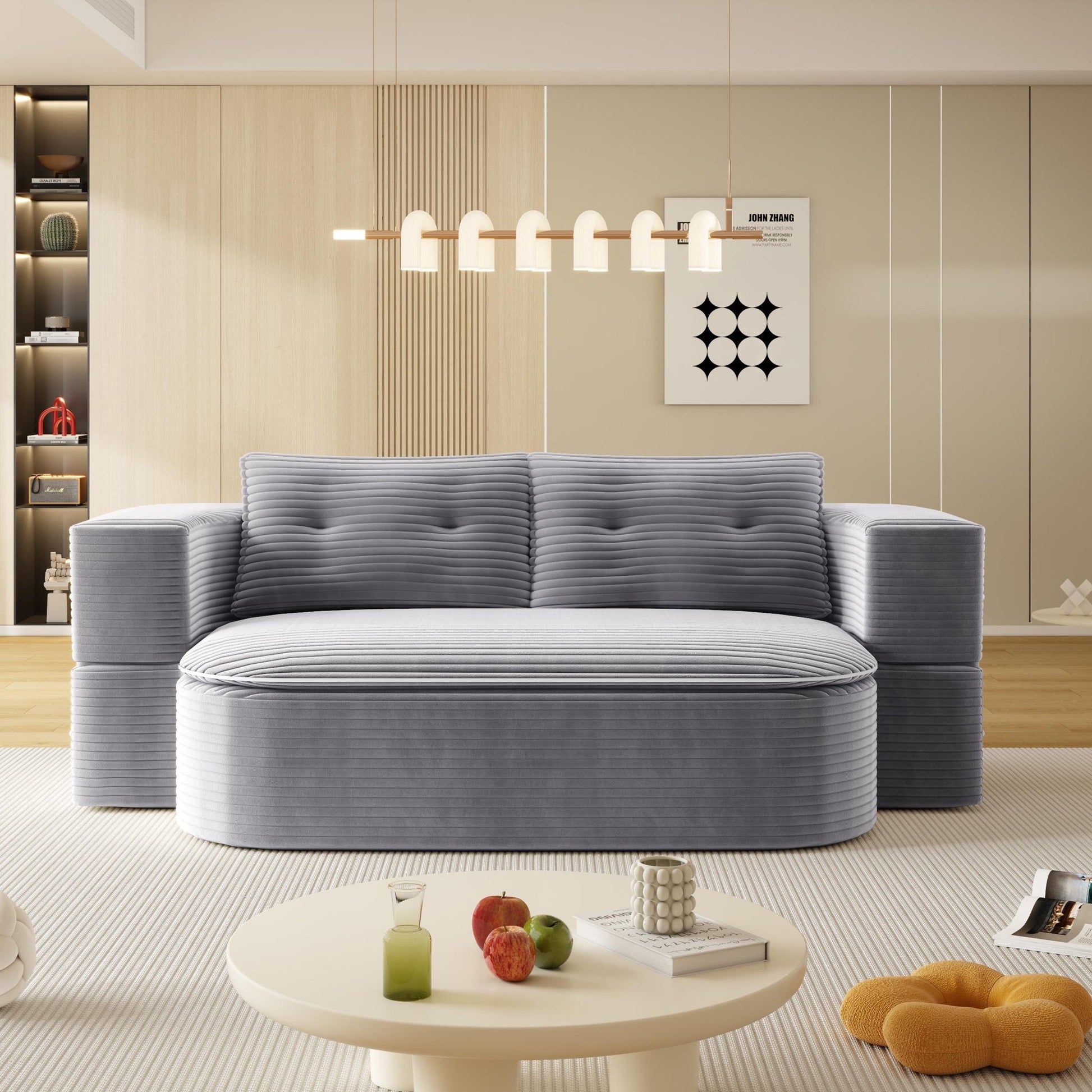Convertible Floor Sofa Bed With Multi Functional Blanket Home Essentials