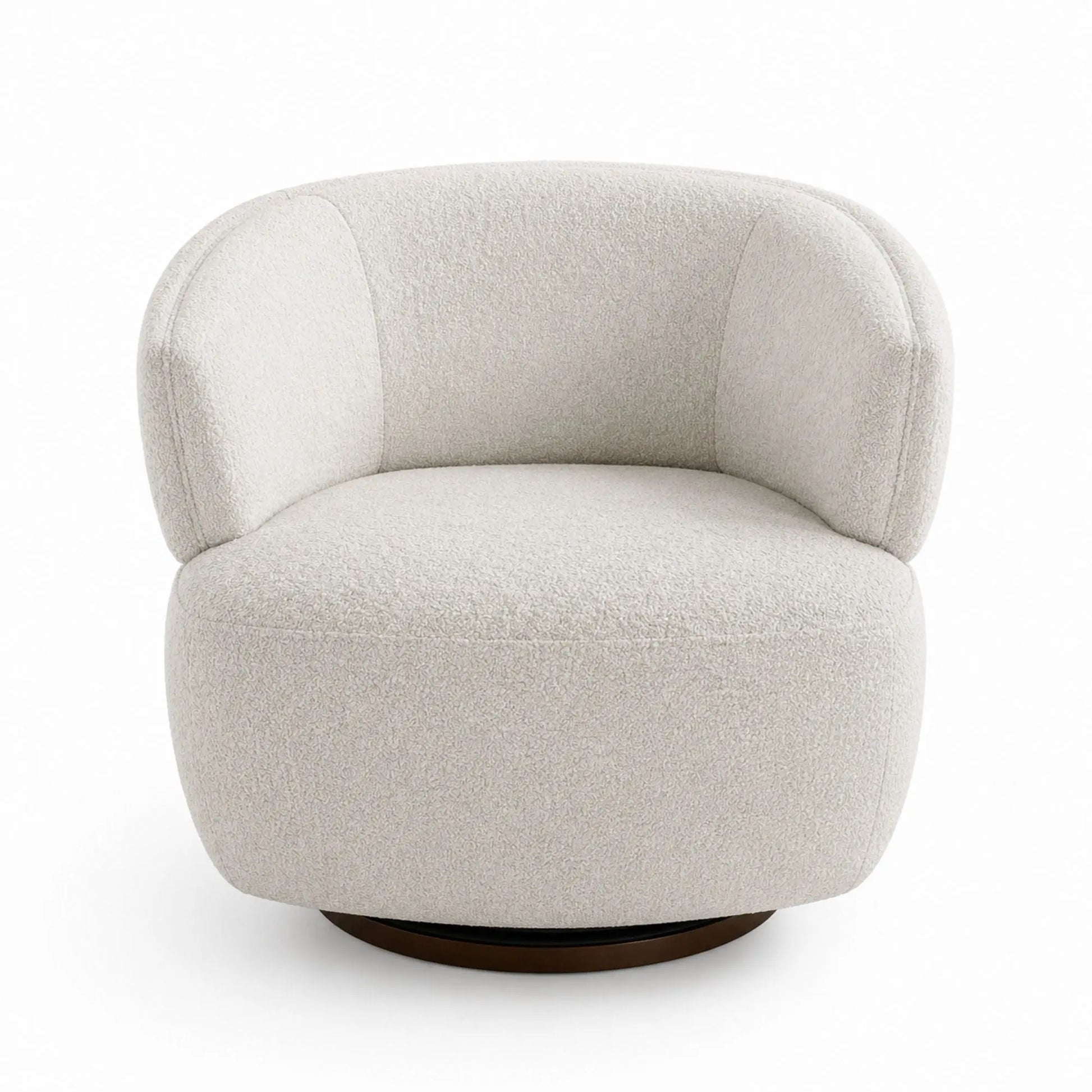 Swivel Barrel Accent Oversized Club Chair Home Essentials