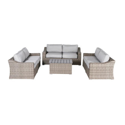 Stylish Sofa Seating Group With Cushions Perfect For Outdoor Gatherings LSI Patio Furniture