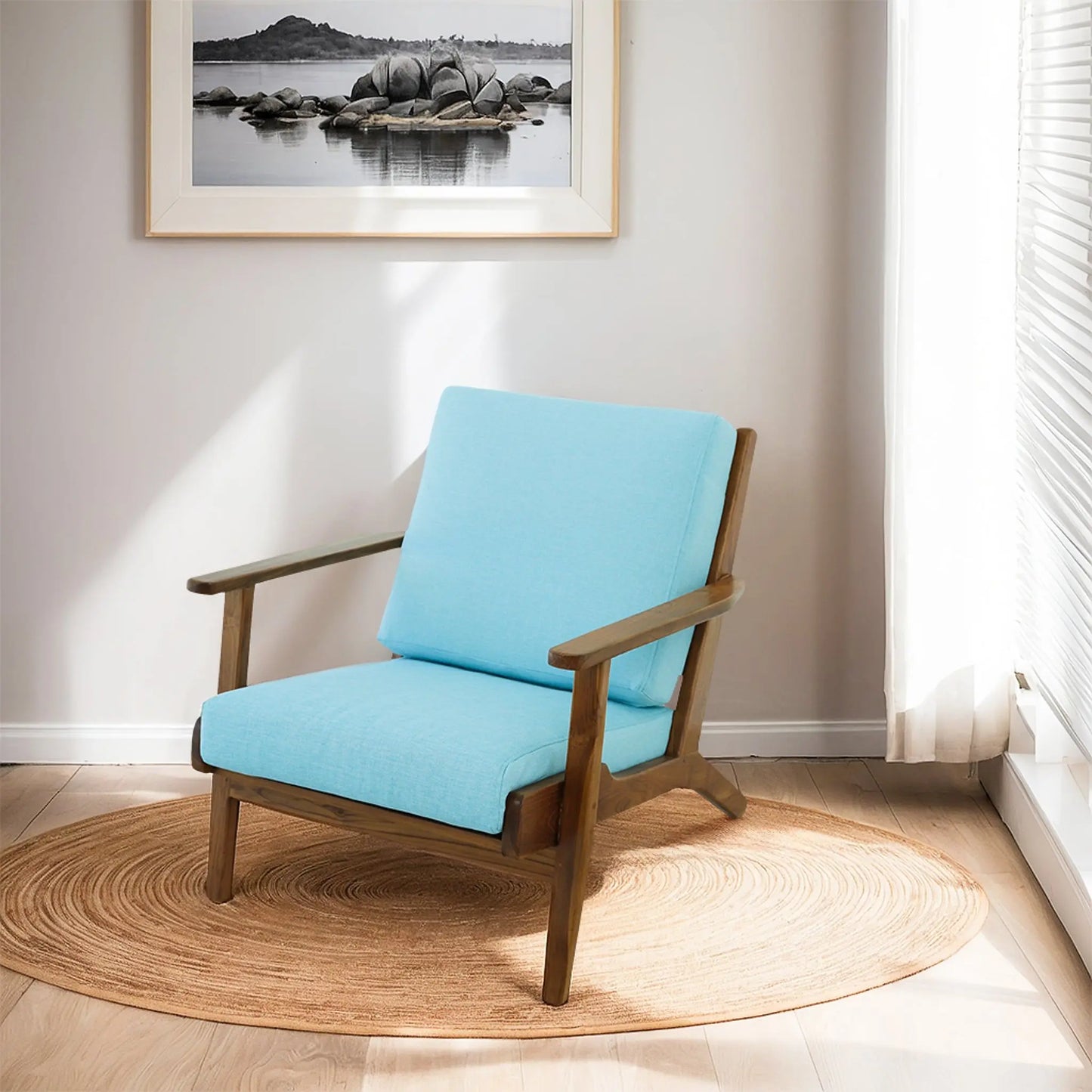 Connor - Genuine Leather Lounge Chair Ashcroft Furniture