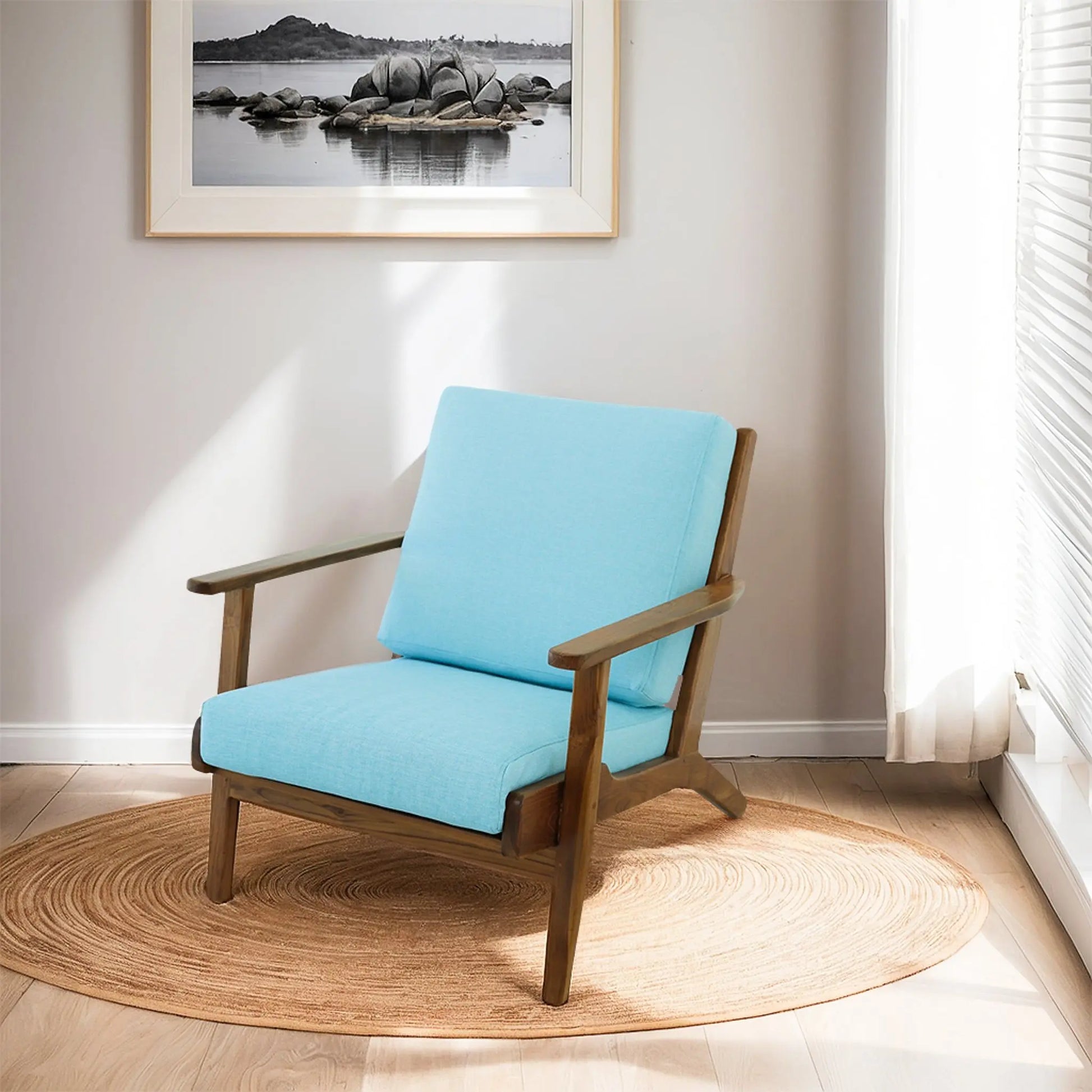 Connor - Genuine Leather Lounge Chair Ashcroft Furniture