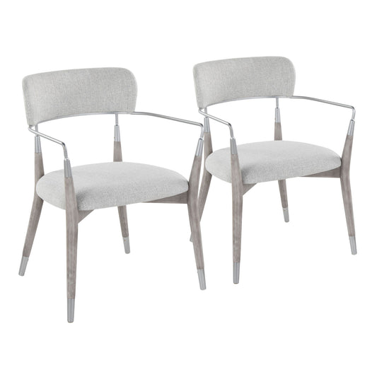 Savannah - Contemporary Chair (Set of 2) Lumi Source