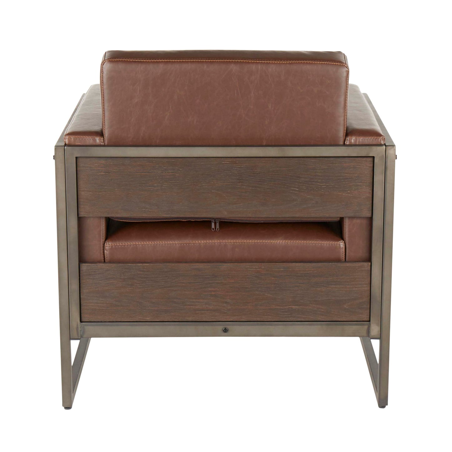 Drift - Industrial Lounge Chair - Espresso Lumi Source
