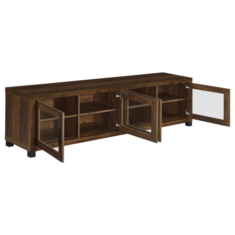 Sachin - 4-Door Engineered Wood TV Stand CoasterEssence