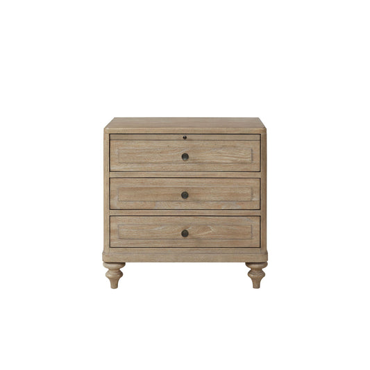 3 Drawer Nightstand - Sand Bernards Furniture