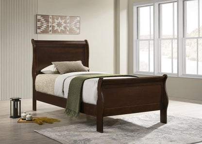 Louis Philippe - Panel Sleigh Bed CoasterEveryday