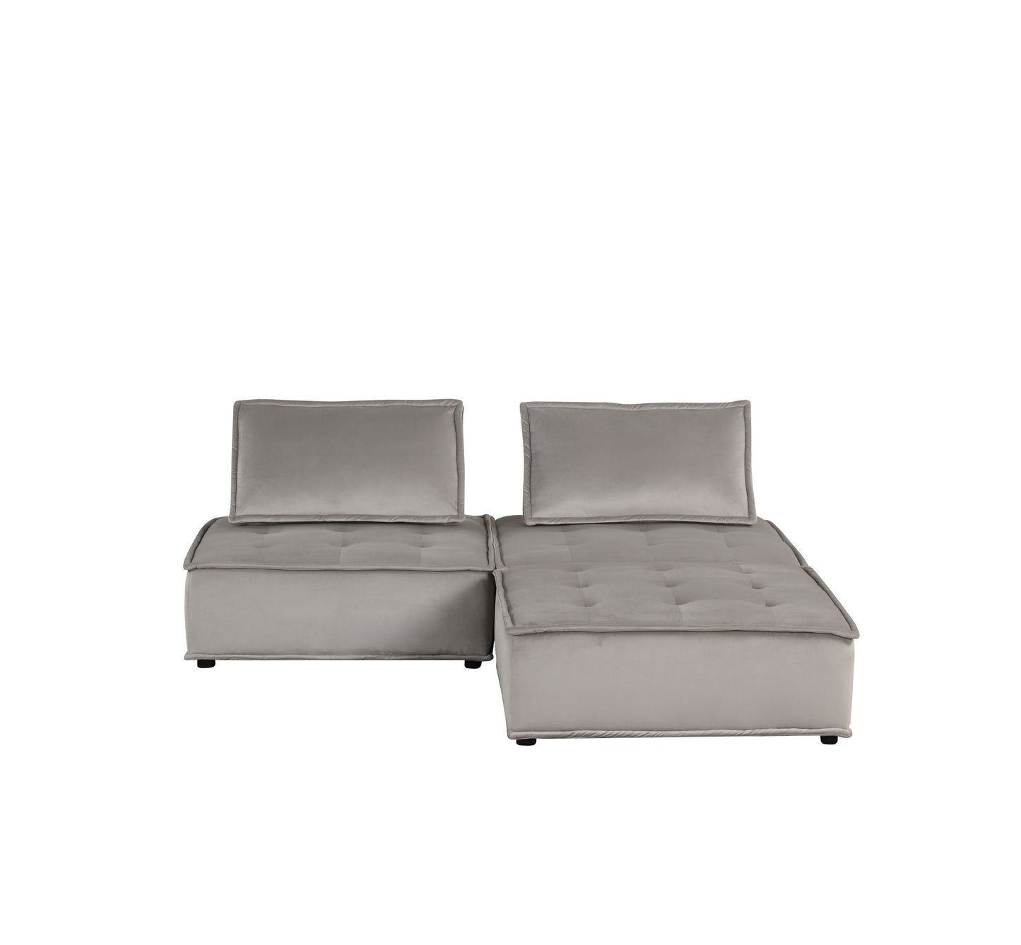 Anna - Stylish Sectional Sofa Ottoman Lilola Home