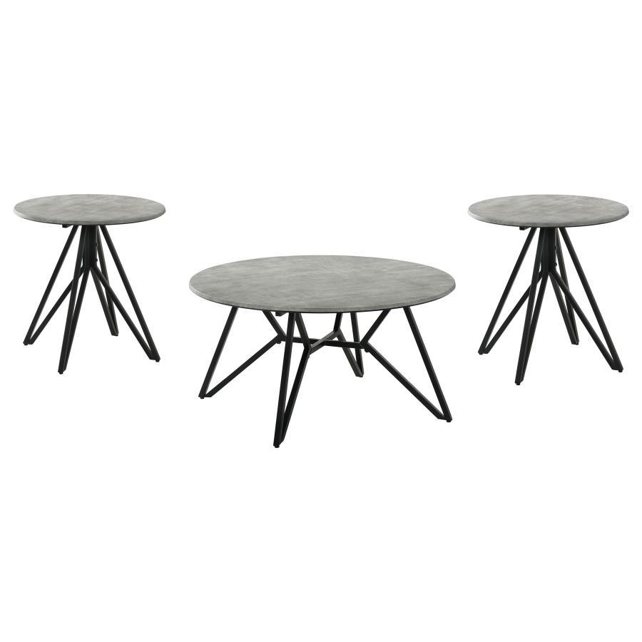 Hadi - Round Smarttop Coffee Table Set Coaster Fine Furniture