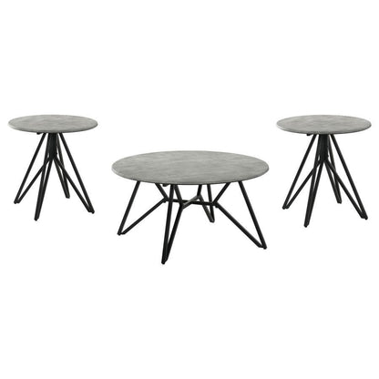 Hadi - Round Smarttop Coffee Table Set Coaster Fine Furniture