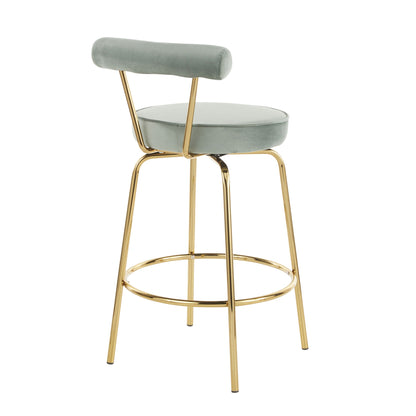 Rhonda - Glam Counter Stool (Set of 2) Lumi Source