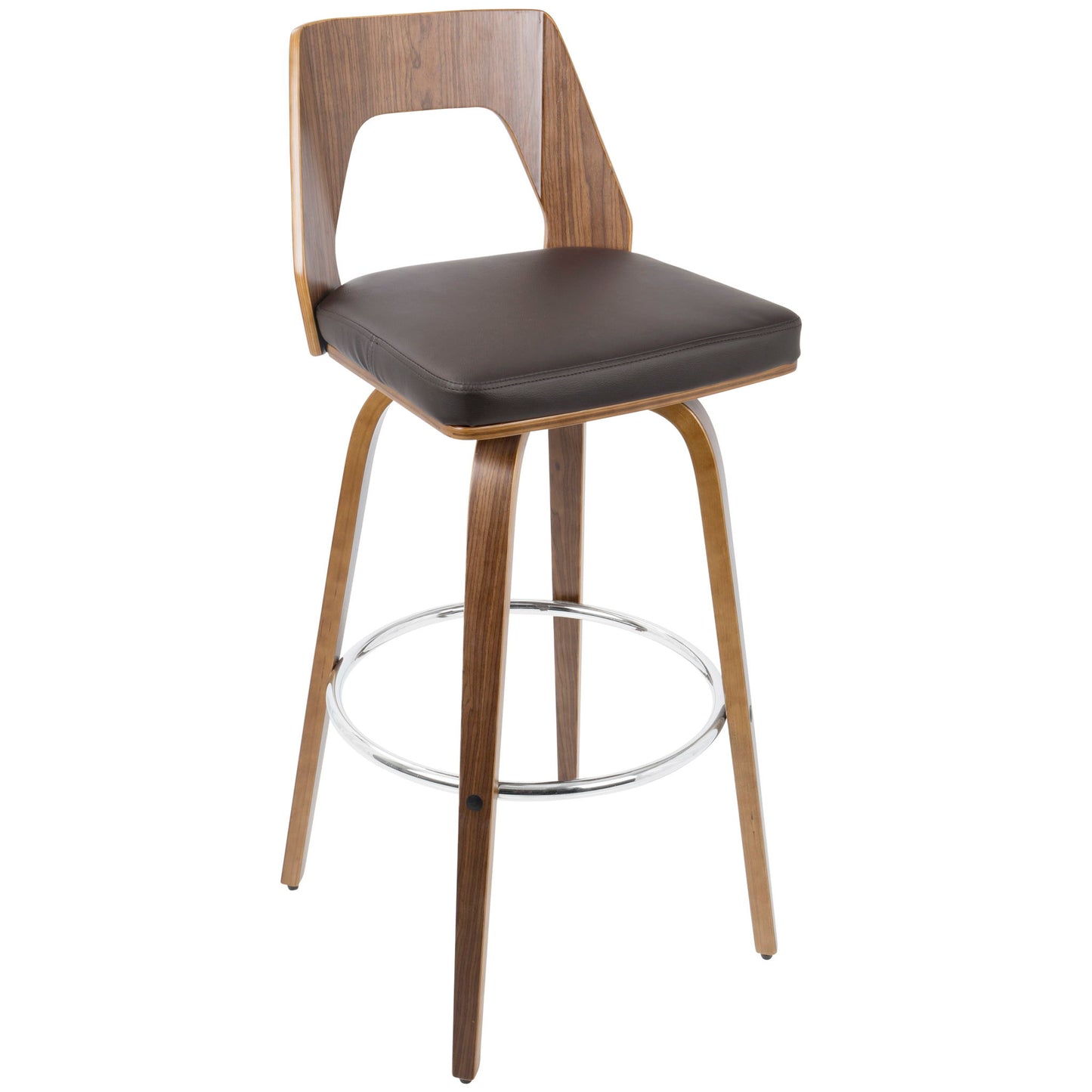 Trilogy - Mid Century Modern Barstool (Set of 2) Lumi Source
