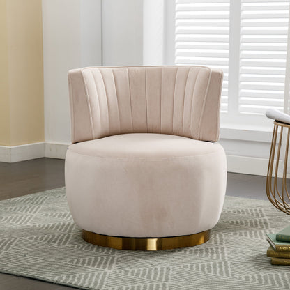 360 Degree Swivel Cuddle Barrel Accent Sofa Chair Home Essentials