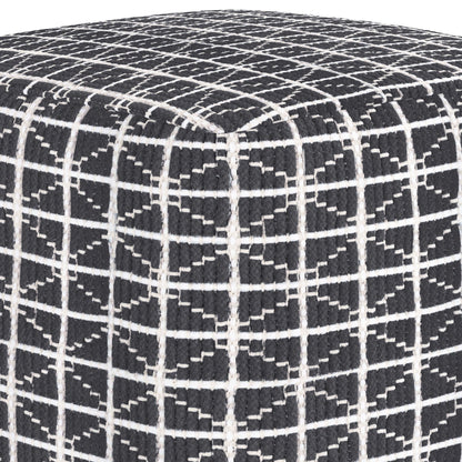Noreen - Upholstered Square Pouf Simpli-Home