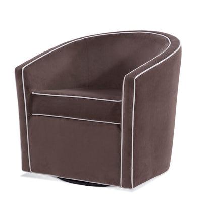 Kendall - Swivel Chair With Barrel Back Design Ridgecrest Home