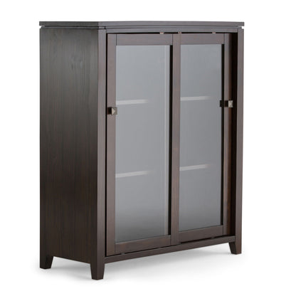 Cosmopolitan - Handcrafted Medium Storage Cabinet Simpli-Home
