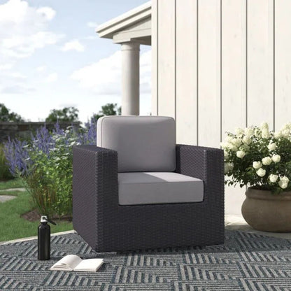 Patio Chair With Cushions Stylish Design LSI Patio Furniture